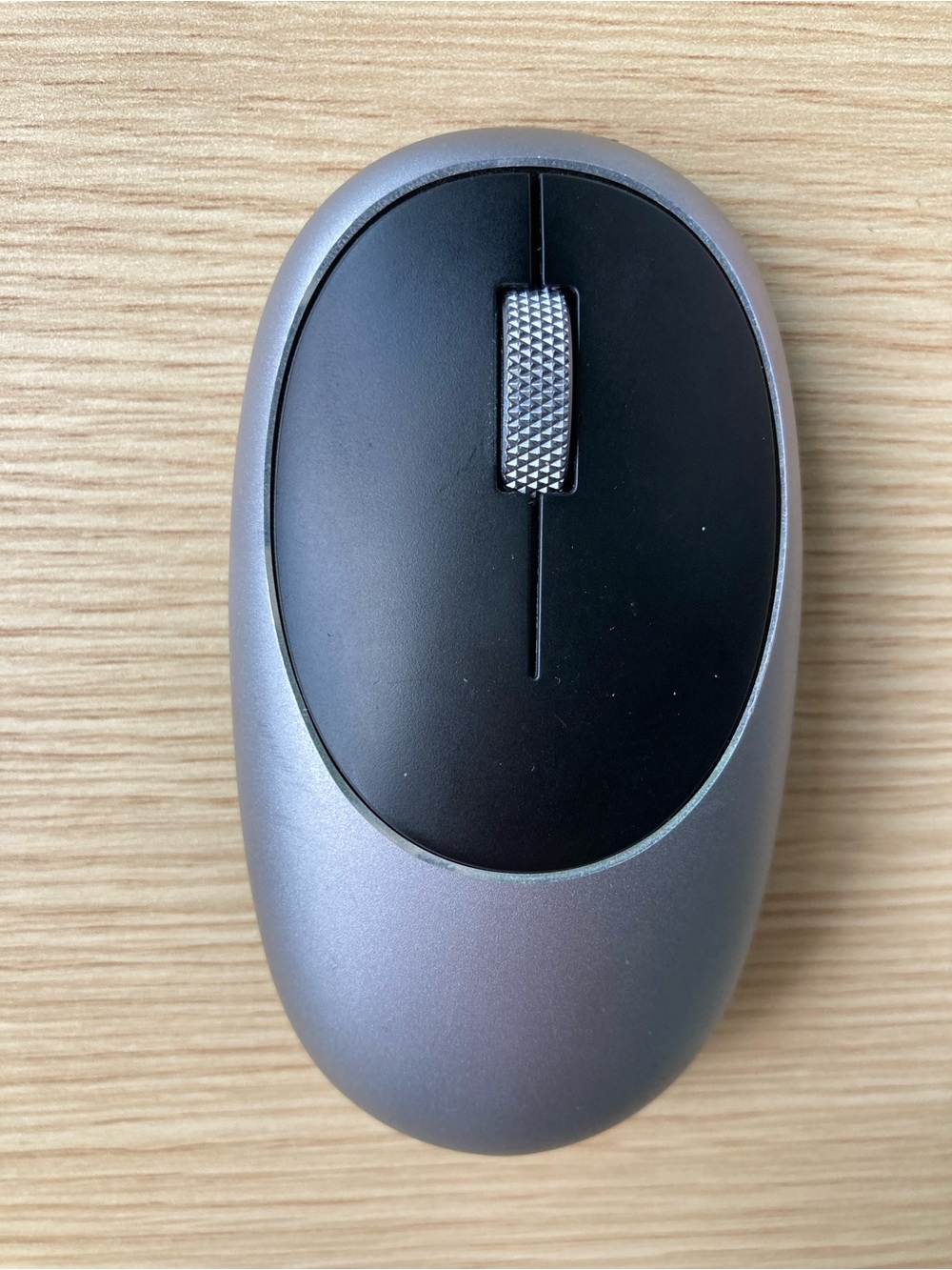 Wireless Computer Mouse - Black and Silver